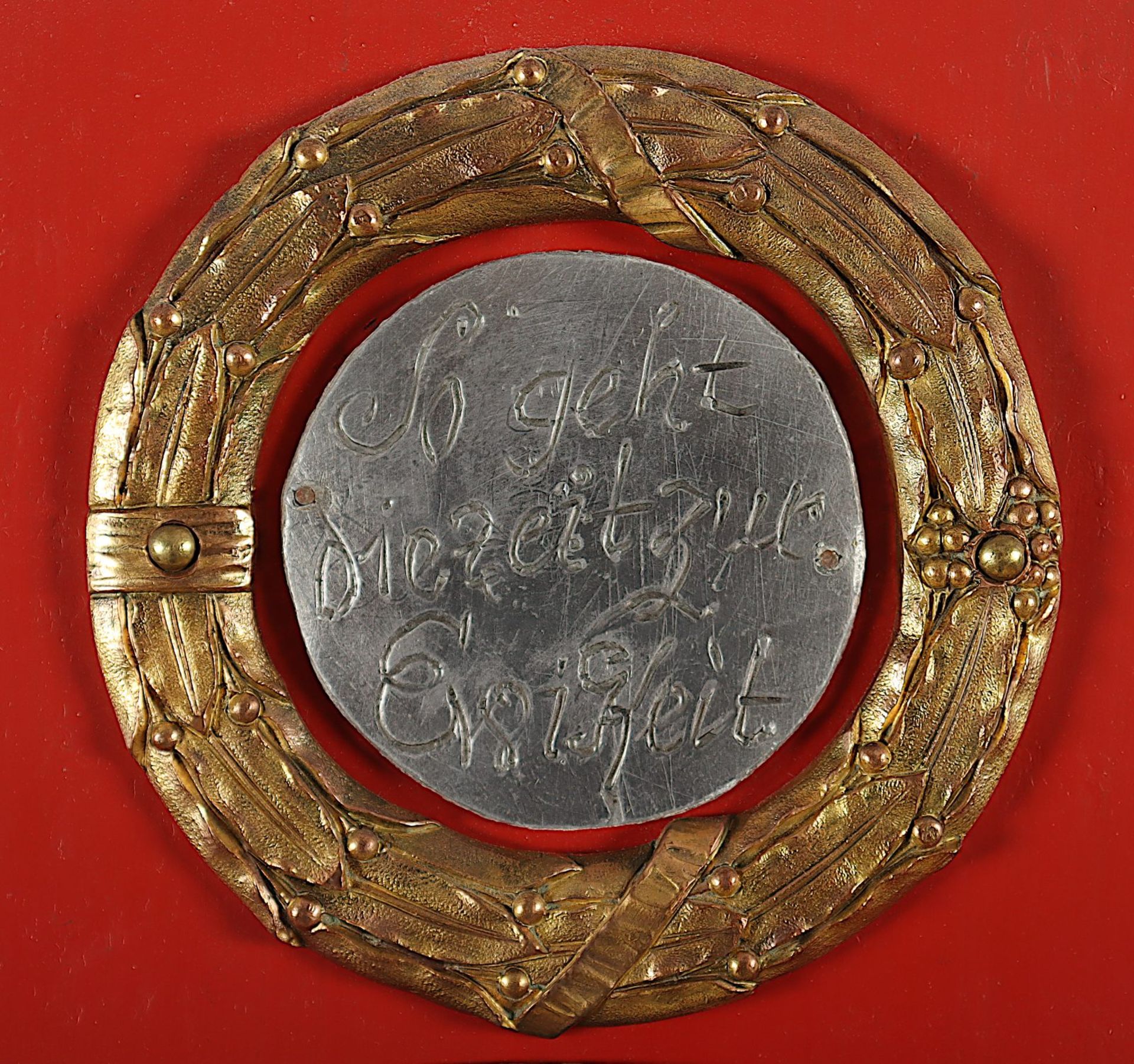 Biedermeierstanduhr, deutsch, um 1830 - Image 4 of 6