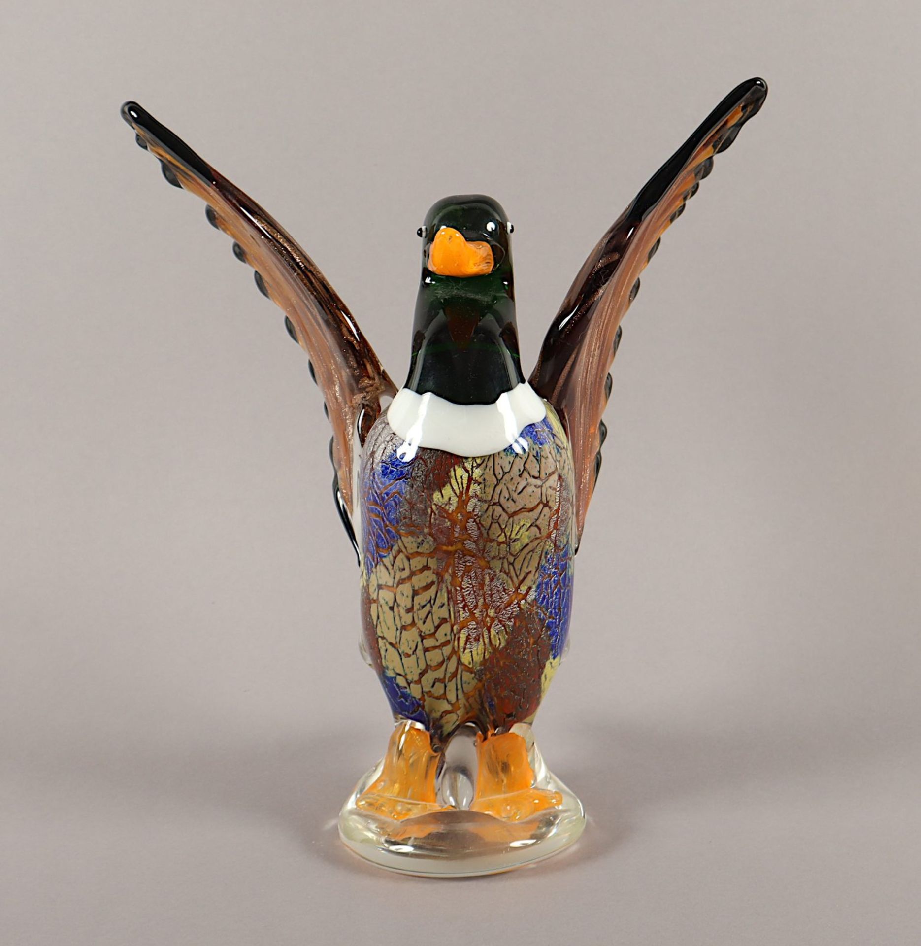 Ente, Glas, wohl BAROVIER & TOSO, Murano