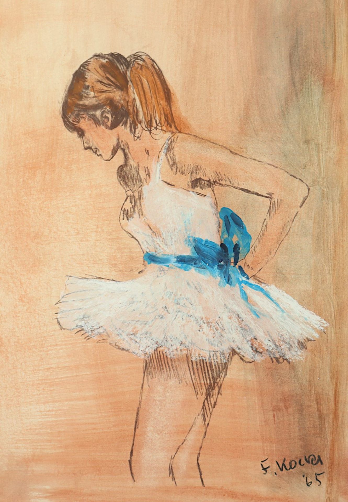 KOCKS, Fred (1905-1989), "Ballerina", R. - Bild 2 aus 2