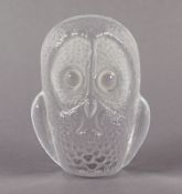 Paperweight, Eule, Glas, 