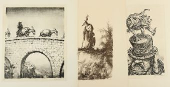 Weber, A.Paul, 3 Arbeiten, Lithografien, ungerahmt