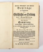 von Haller, Heilung der Krankheiten, 2.Bd., 1781