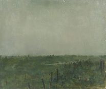 BRANDENBERG, Wilhelm (1889-1975), "Landschaft bei Dämmerung"