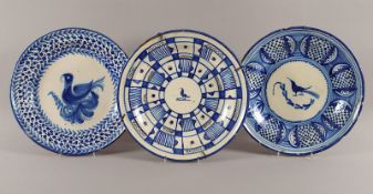 Drei Keramikteller, Spanien