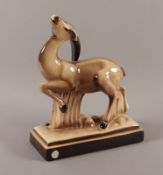 Antilope, Fayence, Sainte Radegonde, um 1930/40