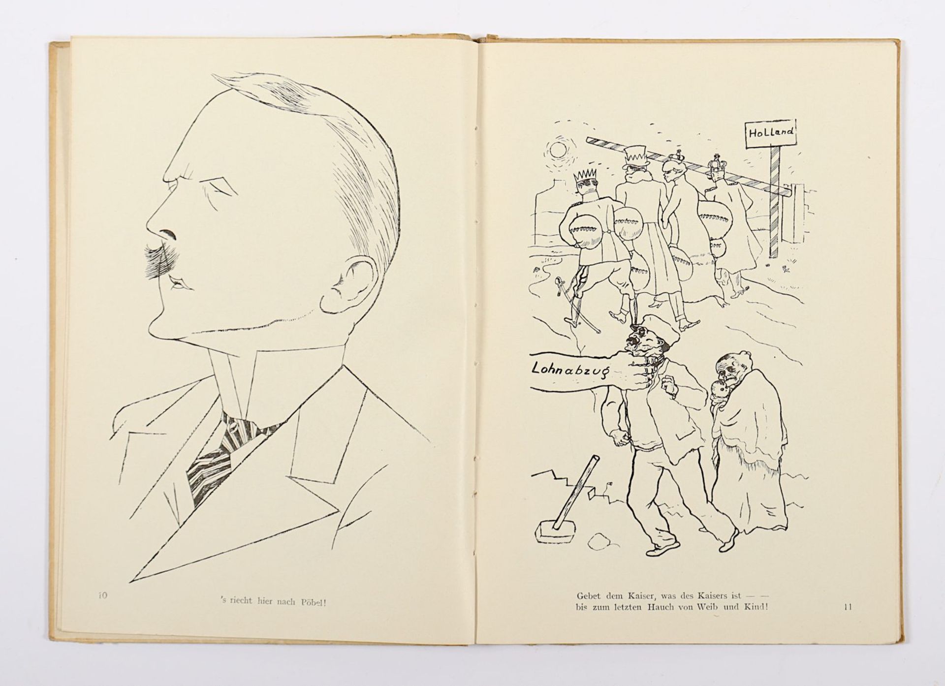 Das Gesicht der herrschenden Klasse, George Grosz - Bild 2 aus 3