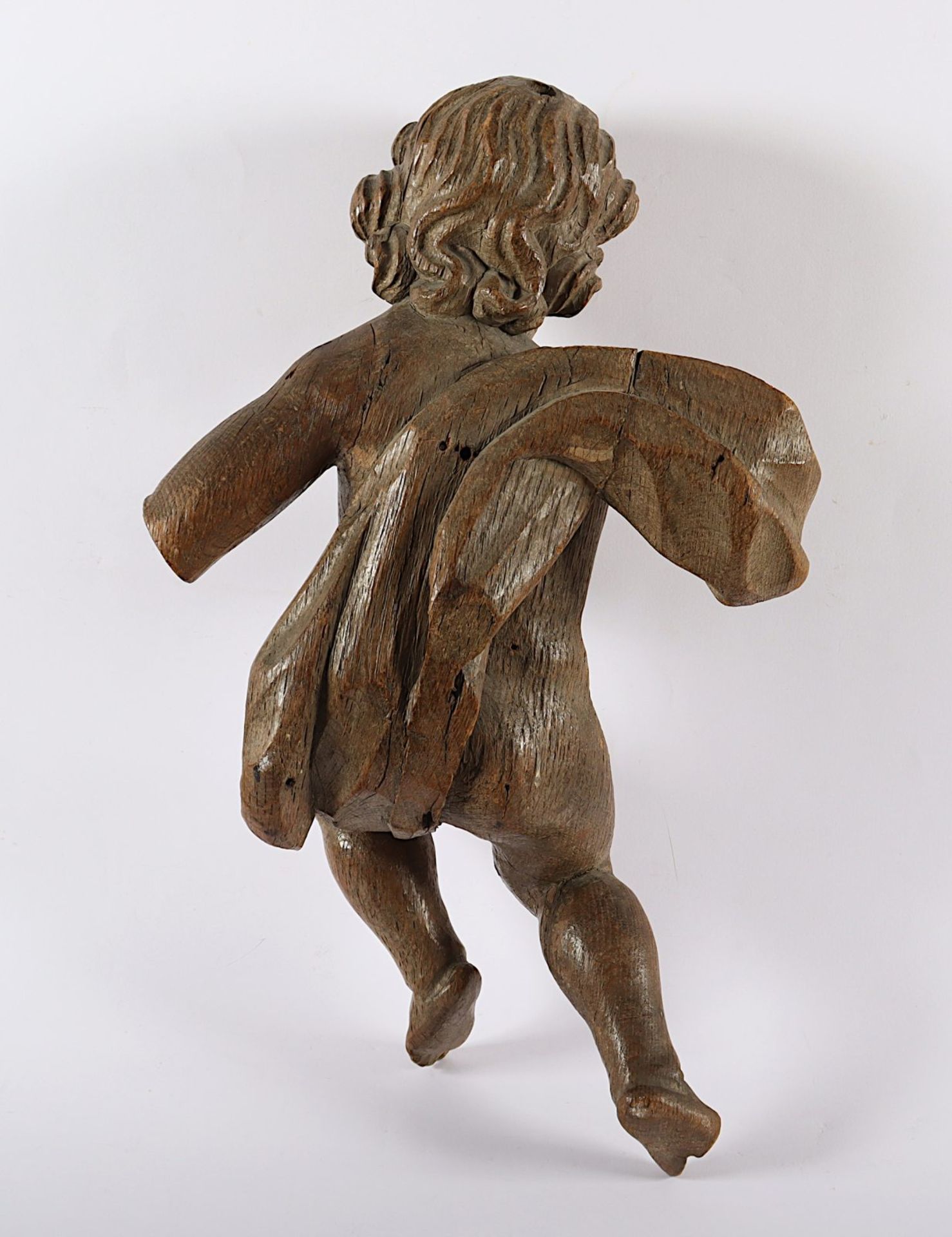 Putto, Holz, ohne Fassung, 18.Jh. - Image 4 of 4