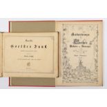 2 Bücher Goethe Balladen und Romanzen, Umrisse zu Goethe's Faust