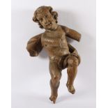 Putto, Holz, ohne Fassung, 18.Jh.
