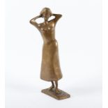 MAIZIÈRE, Eva de (1915 - 2003), Junge Frau, Bronze, Uppendahl