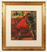 Chagall, Marc, "Das rote Haus", R.