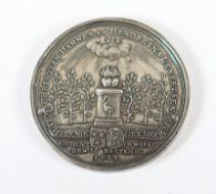 Silberne Münze von 1737