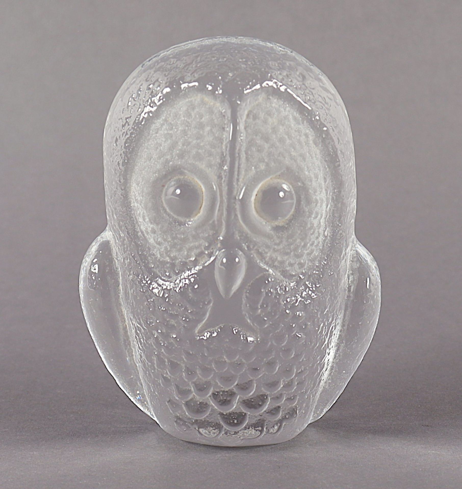 Paperweight, Eule, Glas,