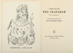 Kokoschka, Oskar, 2 Mappen "King Lear" "The seafarer"