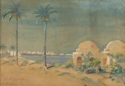 Kirschner, Ludwig (1872-1936), "Ansicht von Tripolis", R.
