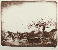 Janssen, Horst, "Landschaft", R.