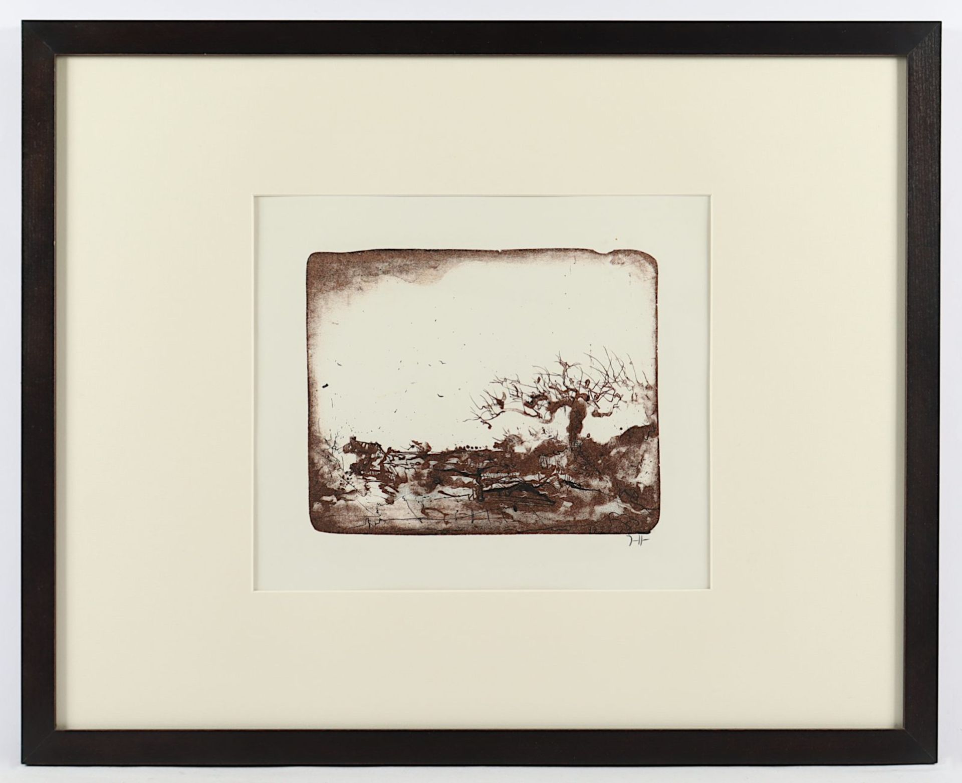 Janssen, Horst, "Landschaft", R. - Bild 2 aus 2