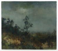 BRANDENBERG, Wilhelm Ludger (1889-1975), "Landschaft im Nebel"