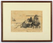 Clarenbach, Max (1880-1952), "Winter im Sauerland", R.