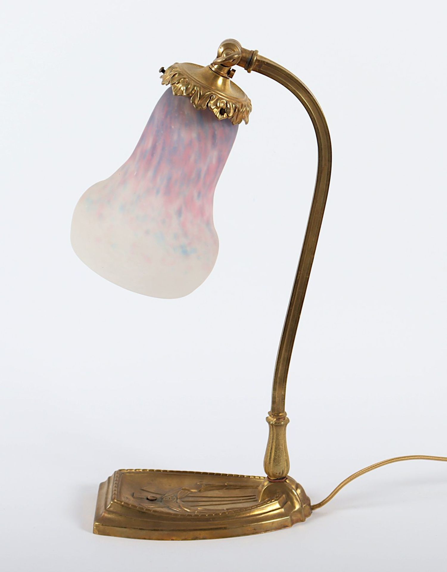 Tischlampe, Muller-Freres, um 1920 - Bild 2 aus 3