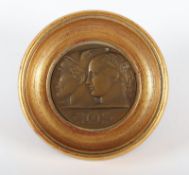 Medaille Belgische Eisenbahn, Marcel Rau, Bronze