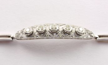 Armband, 585/ooo, Brillanten