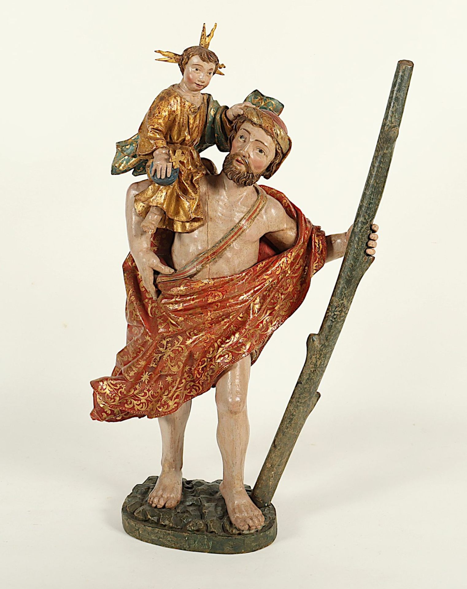 Christopherus, Holzfigur