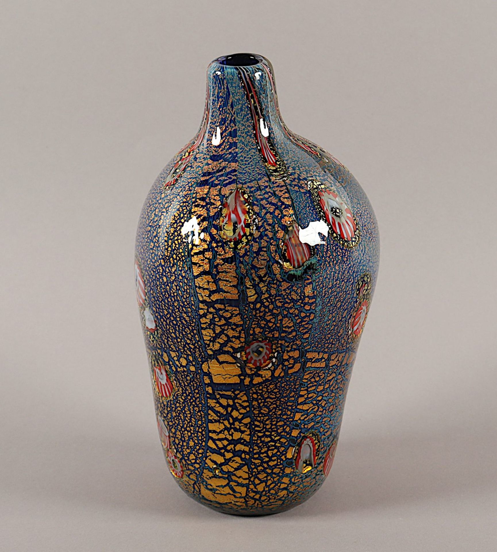 Vase "Yokohama", Aldo Nason, Murano, um 1960