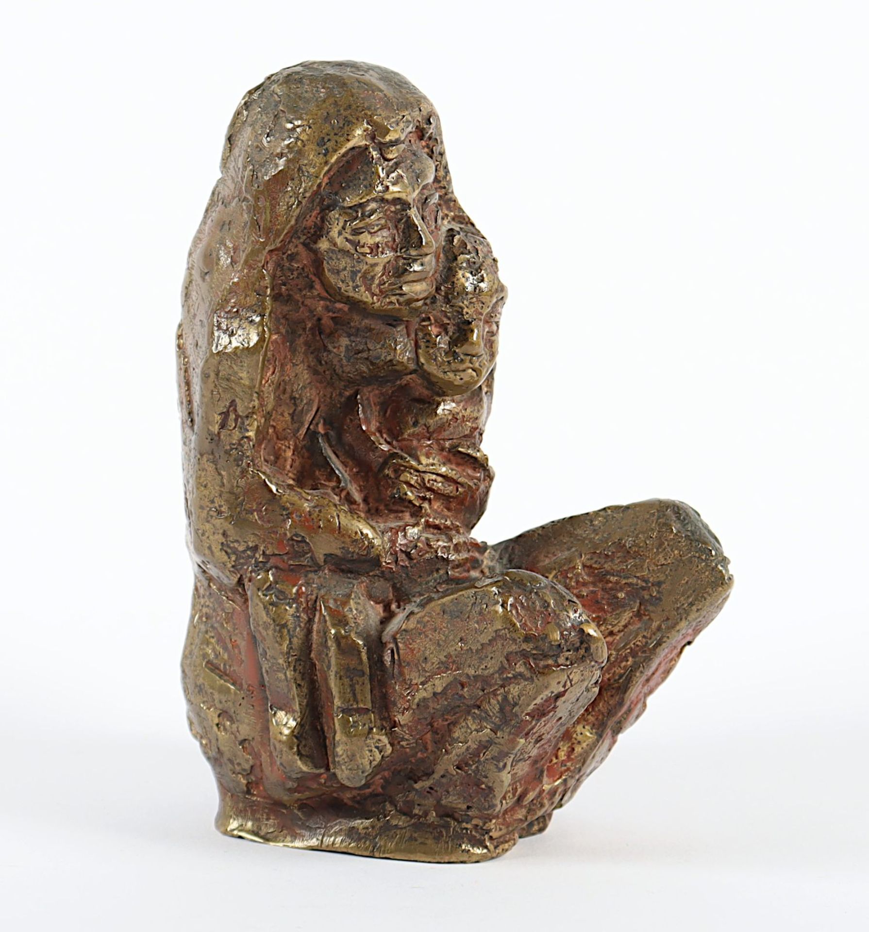 Schulenburg, Tisa von der, "Mutter mit Kind", Bronze - Image 2 of 3