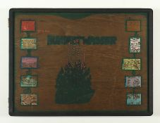 Hundertwasser, Friedensreich, Holzkassette zu "Regentag"