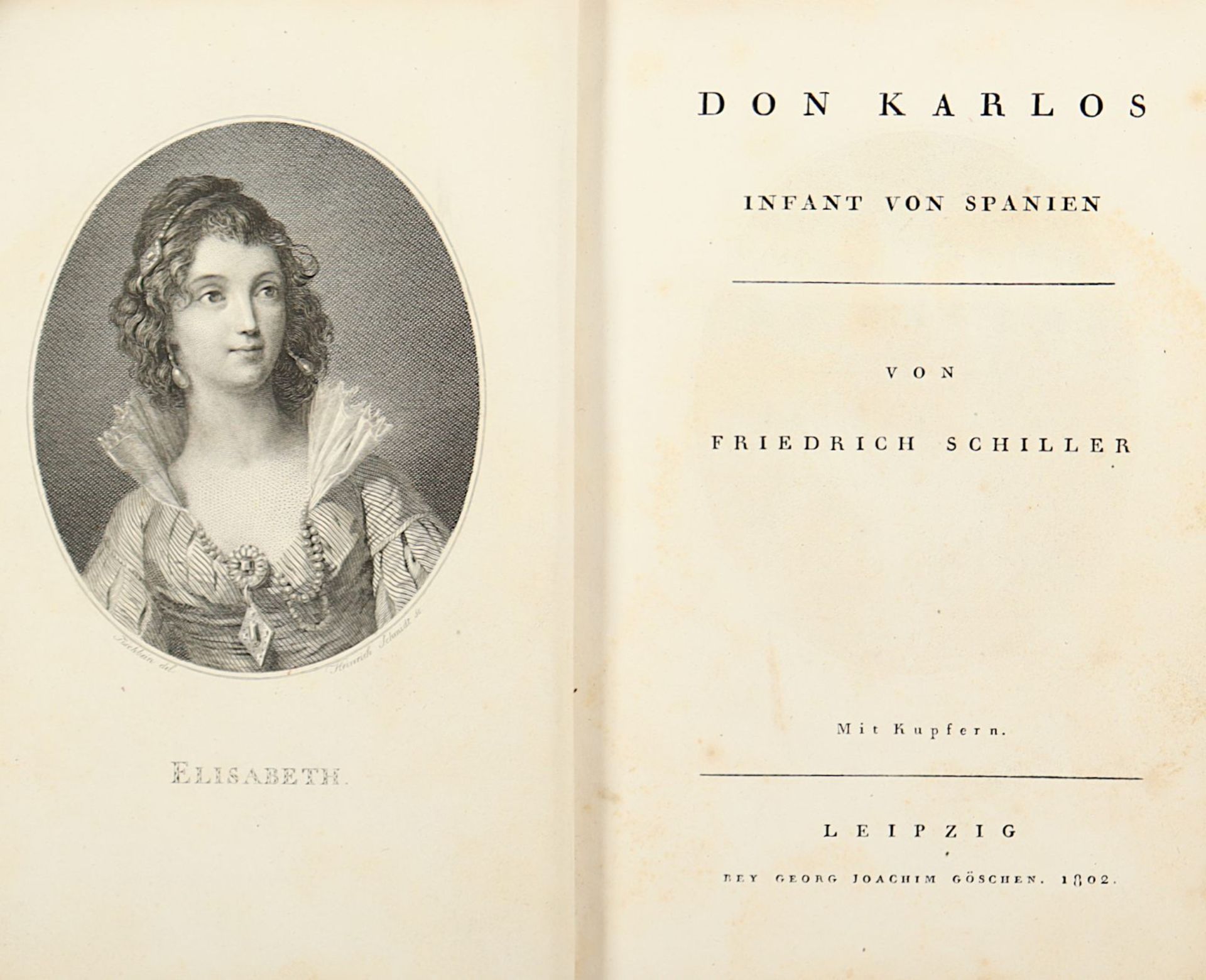 Schiller, Friedrich, "Don Karlos", 1802