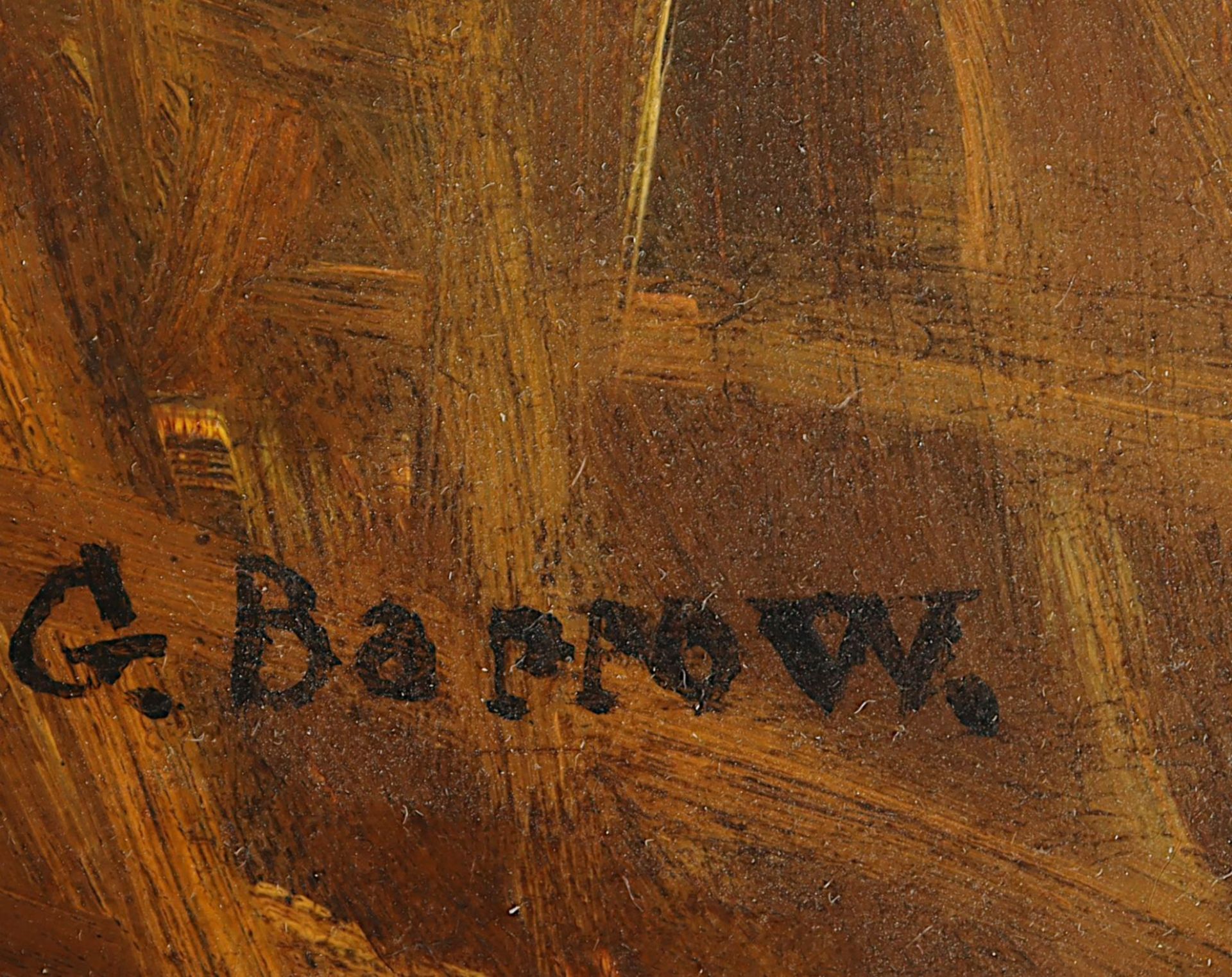 BARROW, A. (20.Jh.), "Löwenpaar", R. - Image 3 of 4