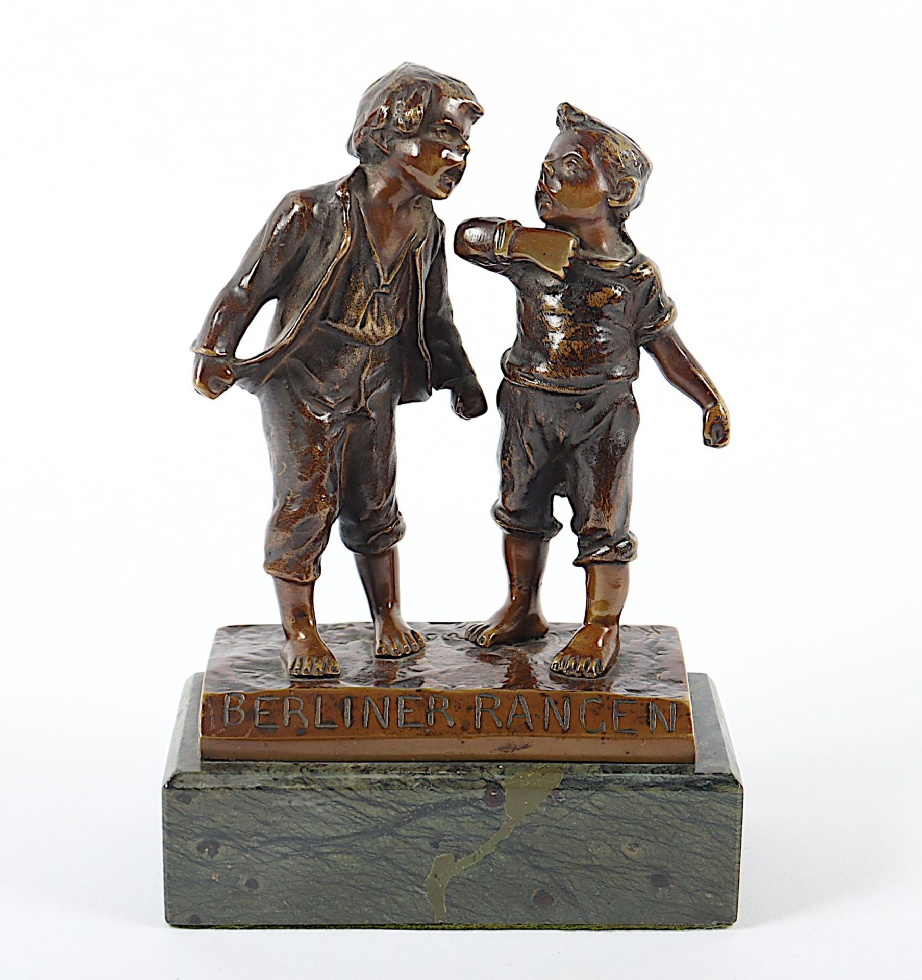 Kowalczewski, Paul Ludwig (1865-1910), "Berliner Rangen, 1900", Bronze