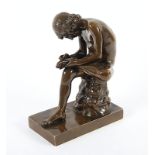 Der Dornauszieher, Bronze,