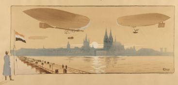 Gami, "Köln Zeppelin", ungerahmt