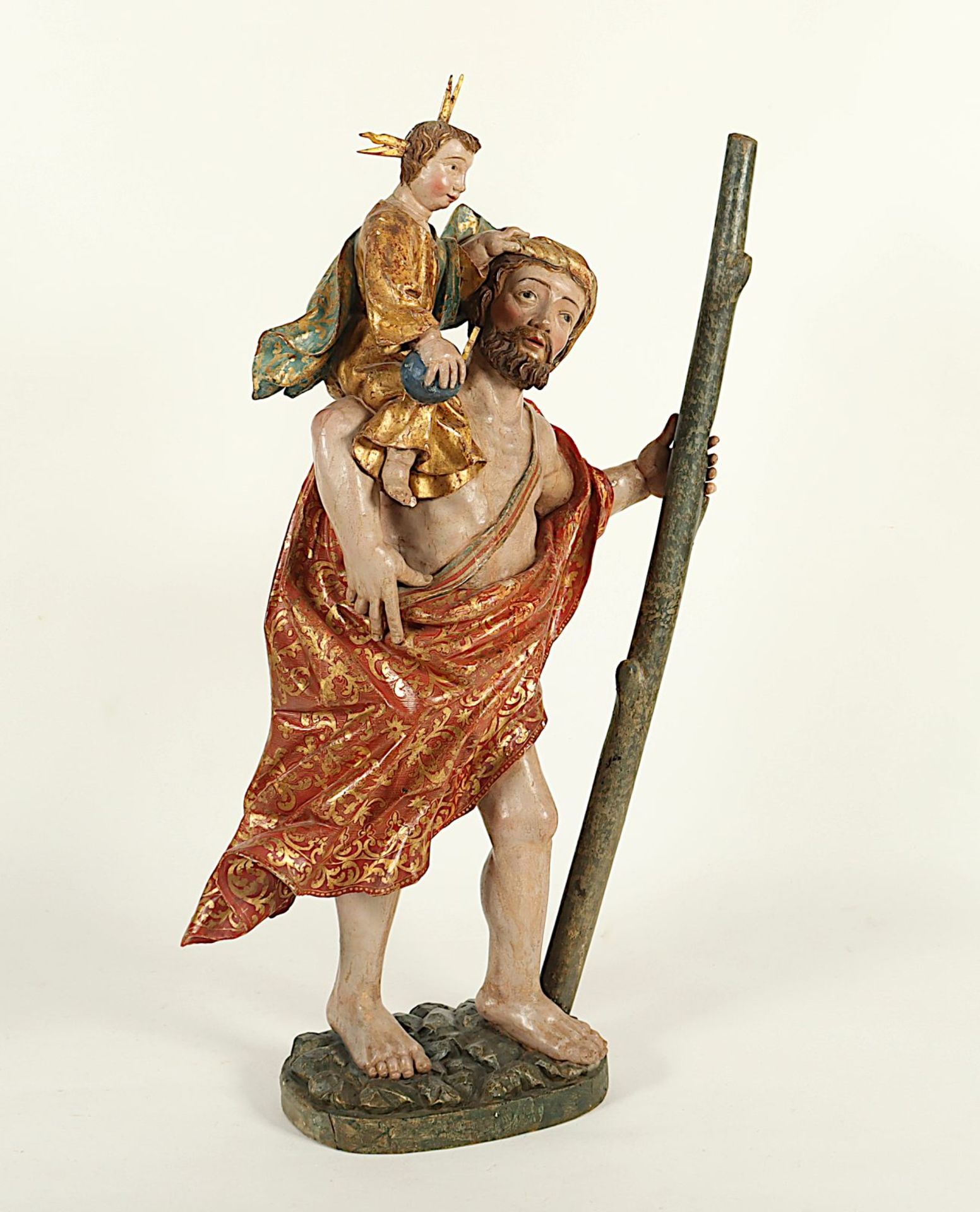 Christopherus, Holzfigur - Image 4 of 6