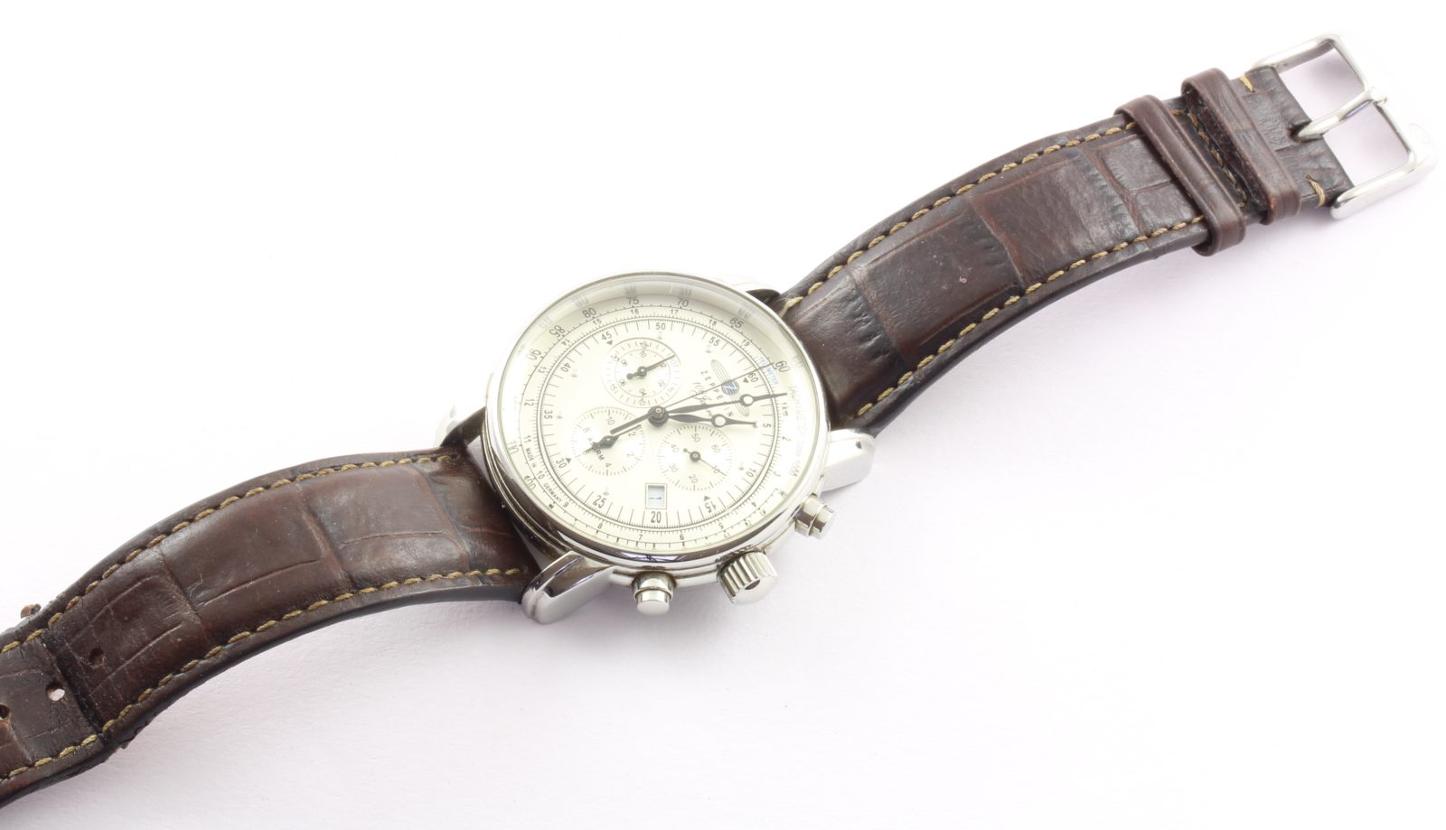Armbanduhr, Edelstahl, 100 Jahre Zeppelin - Image 3 of 3