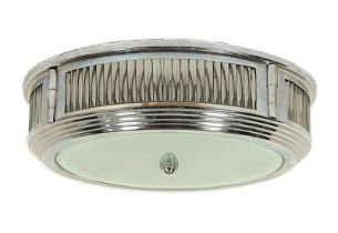 ART-DECO-DECKENLAMPE, FRANKREICH, um 1930/40