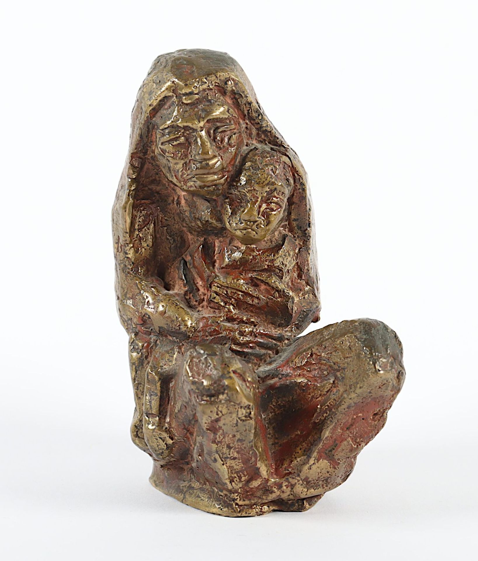 Schulenburg, Tisa von der, "Mutter mit Kind", Bronze