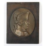 Plakette Friedrich von Preussen, Bronze