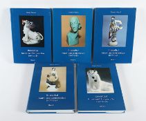 Rosenthal Kunst- und Zierporzellan 1897-1947, 5 Bände, in Schuber, Niecol