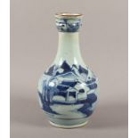 Blauweisse Vase, Porzellan, China, 18.Jh.