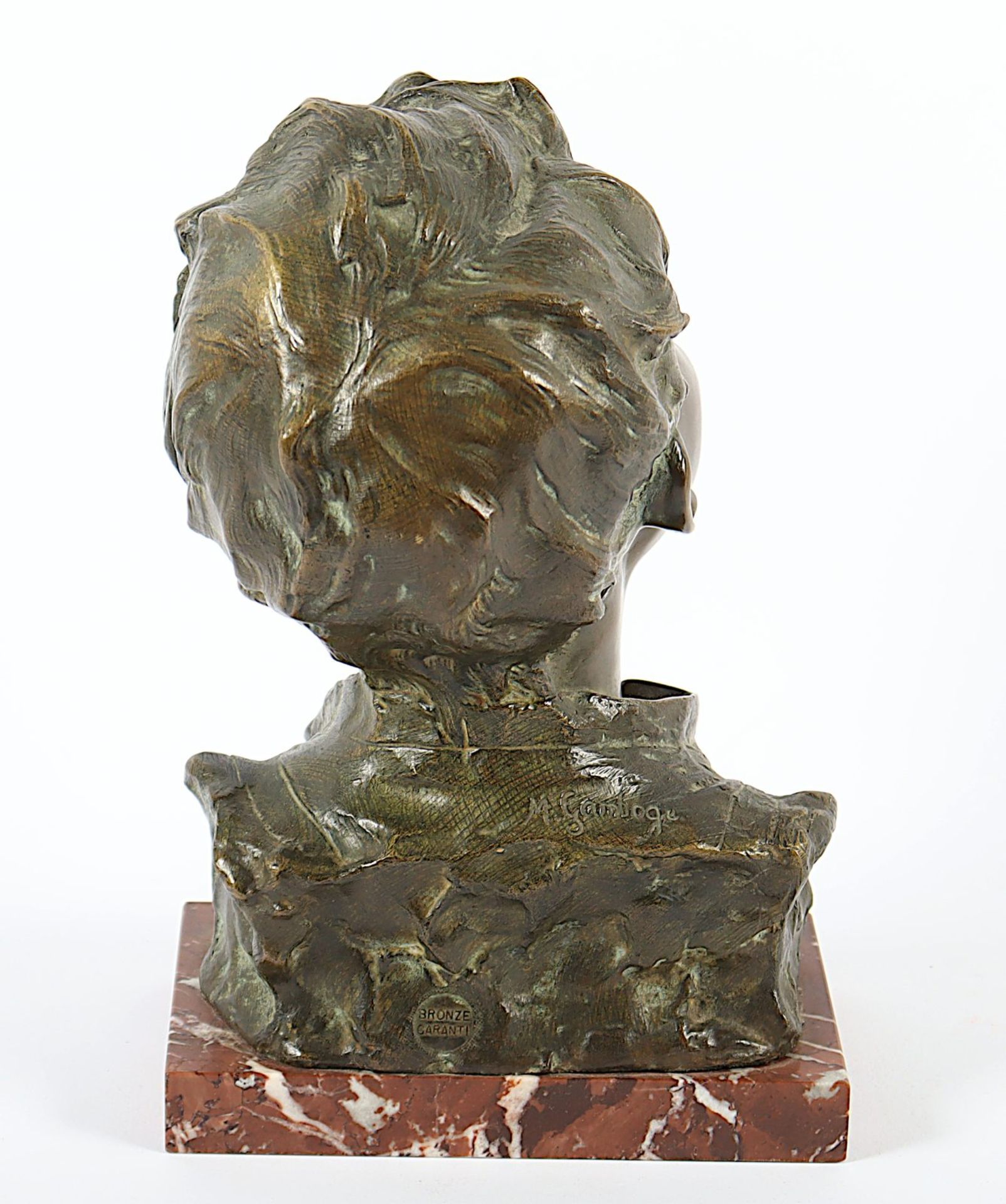 Gambogi, G., "Kinderkopf", Bronze - Image 3 of 4