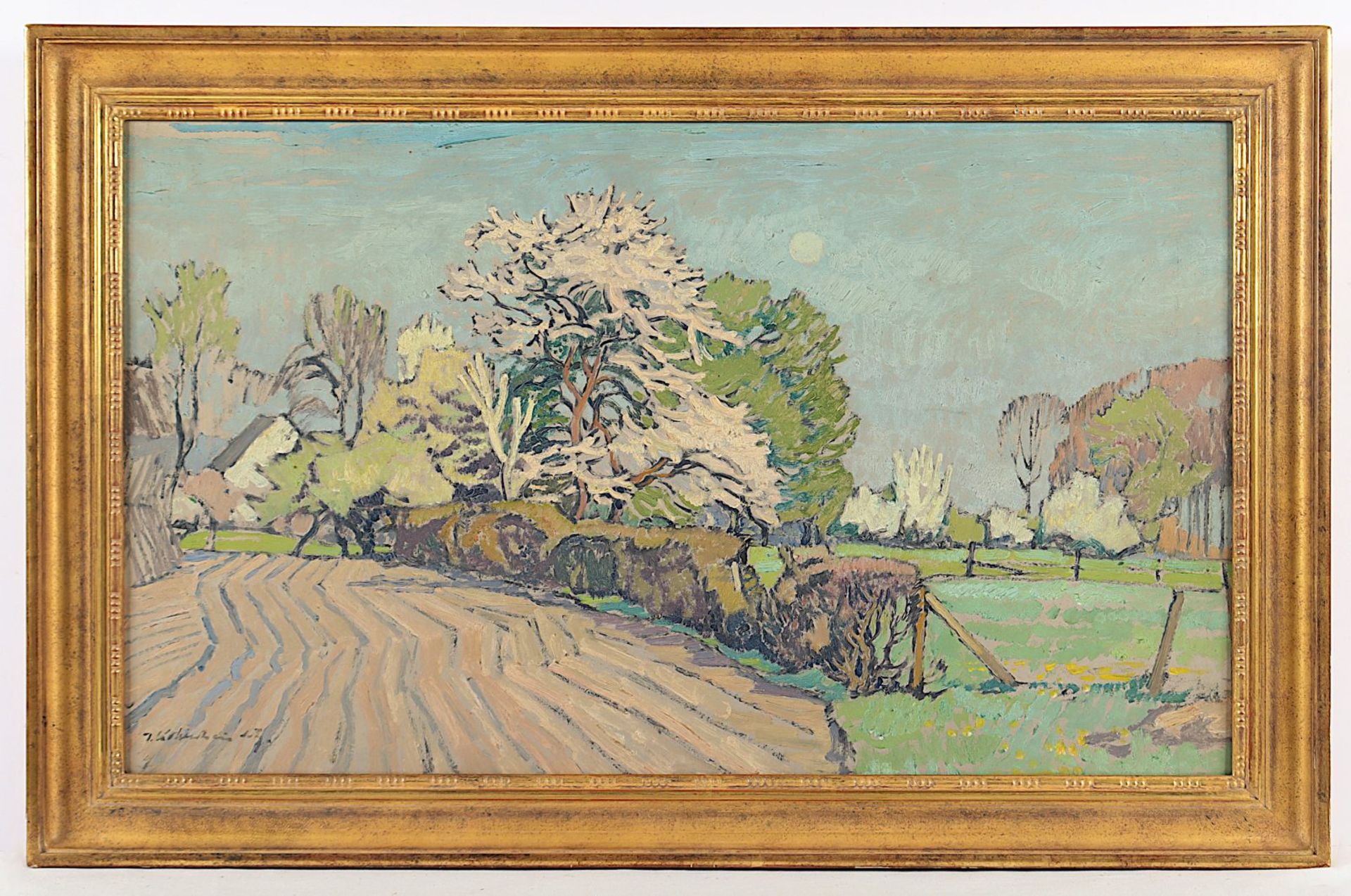 KOHLSCHEIN, Joseph II. (1884-1958), "Frühlingslandschaft", R. - Bild 2 aus 4