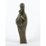 Fischbach, Christoph, "Madonna mit Kind", Bronze