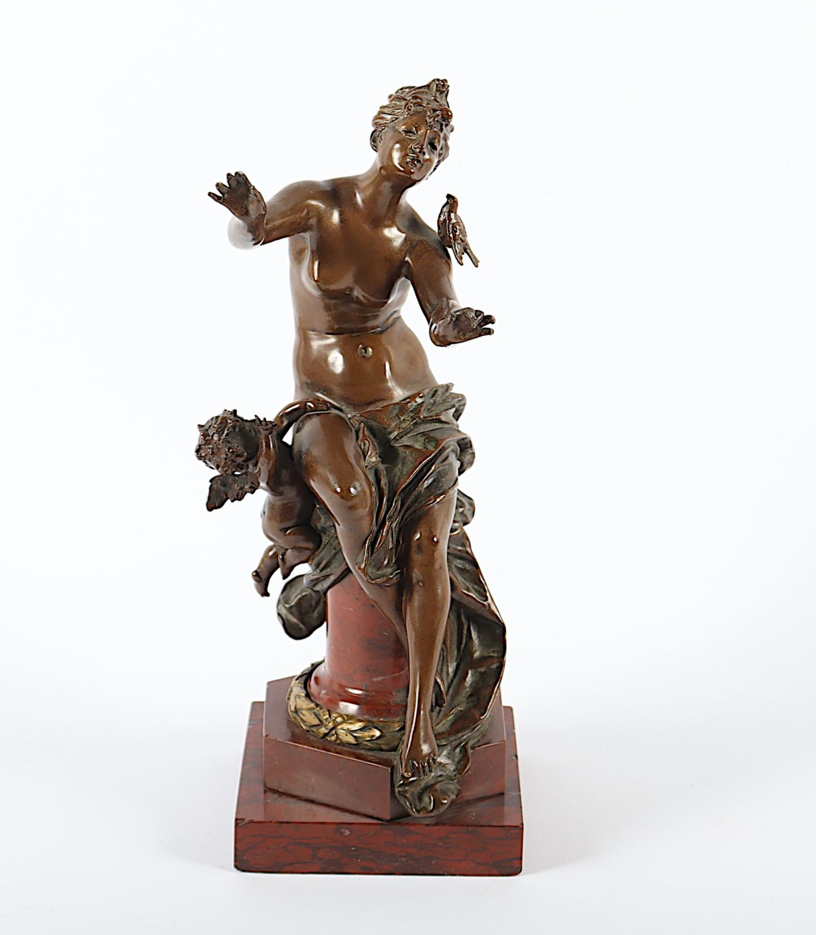 Moreau, A., Allegorie, Bronze