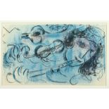 Chagall, Marc, "Flötist", R.