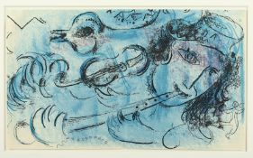Chagall, Marc, "Flötist", R.