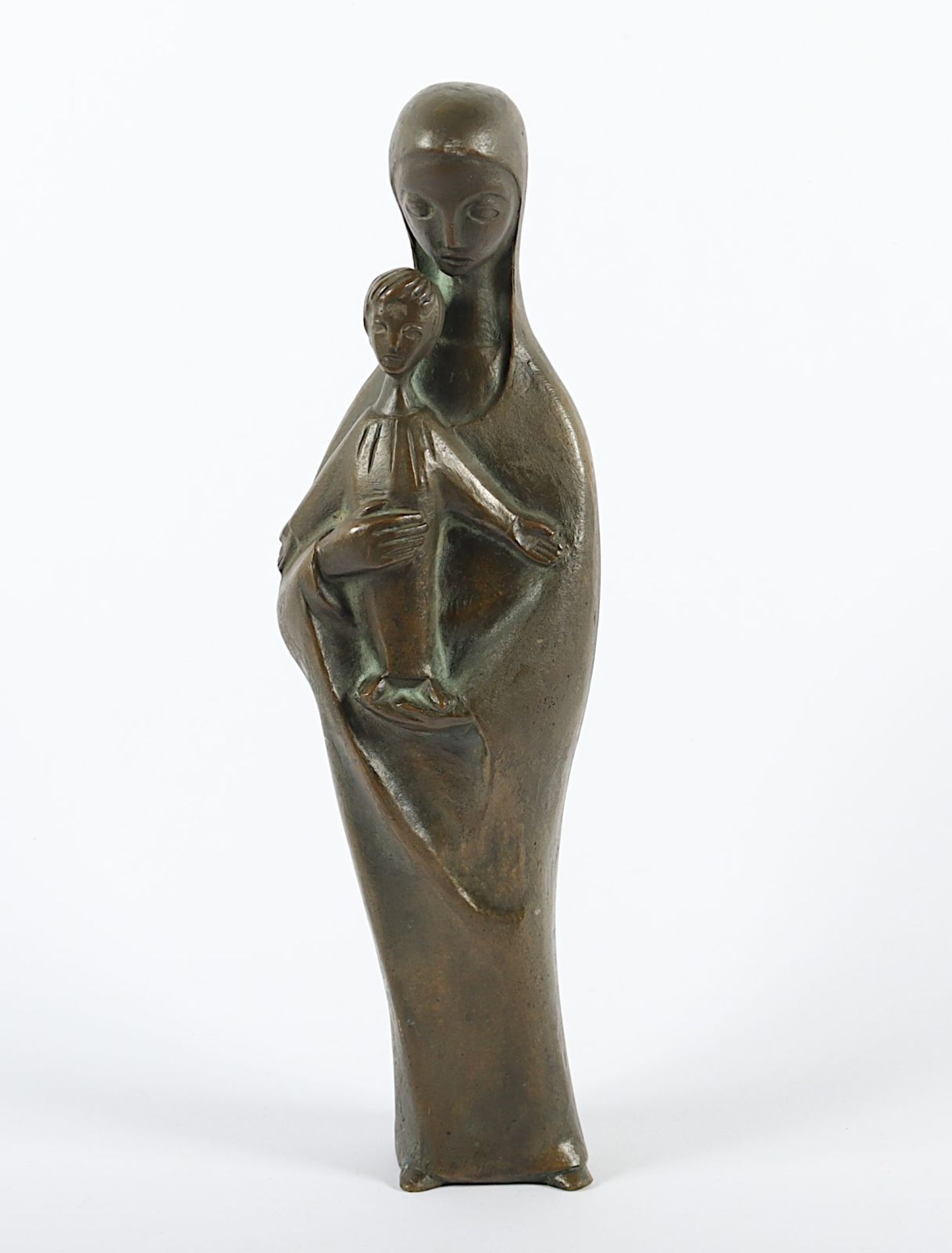 Fischbach, Christoph, "Madonna mit Kind", Bronze