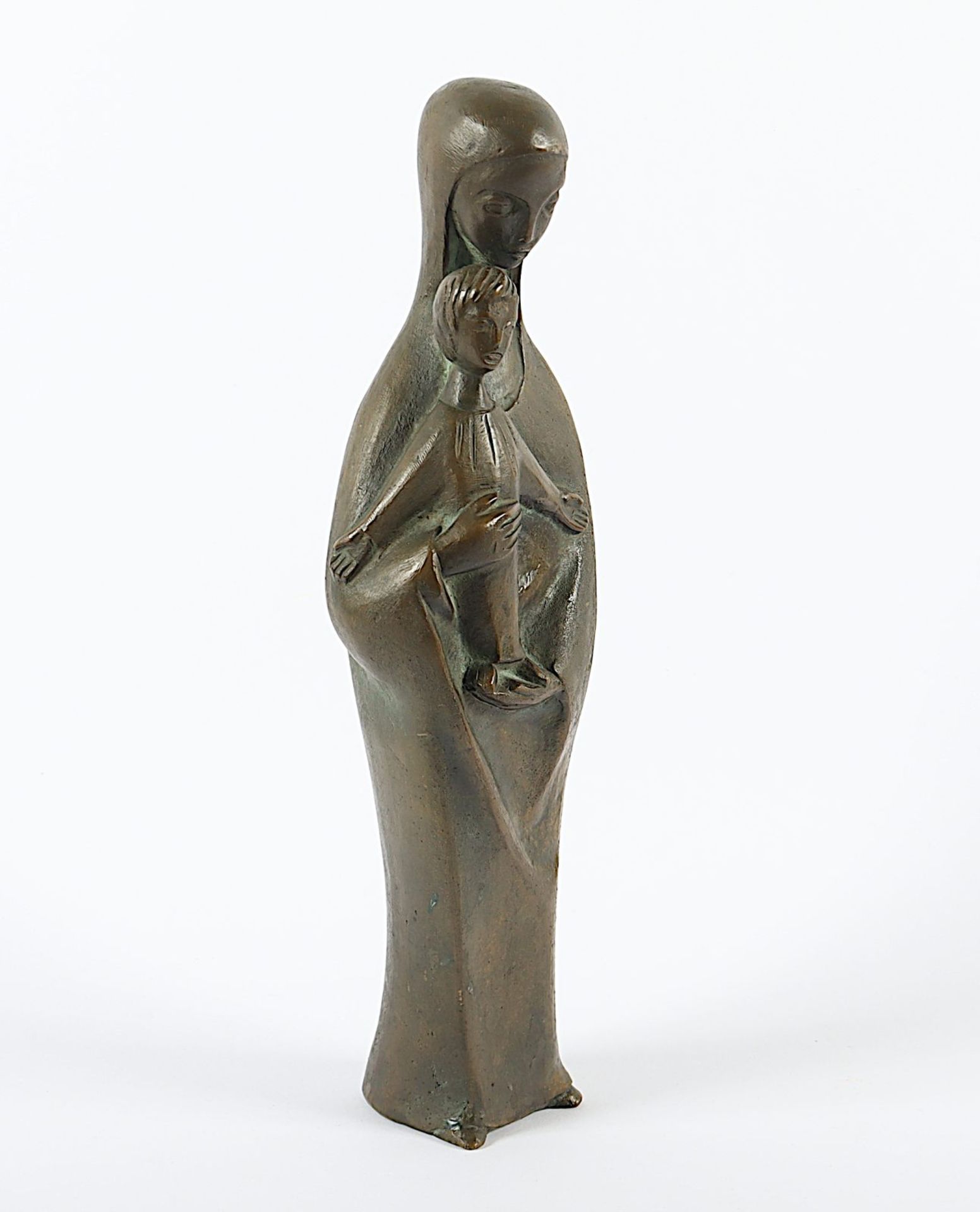 Fischbach, Christoph, "Madonna mit Kind", Bronze - Bild 3 aus 5